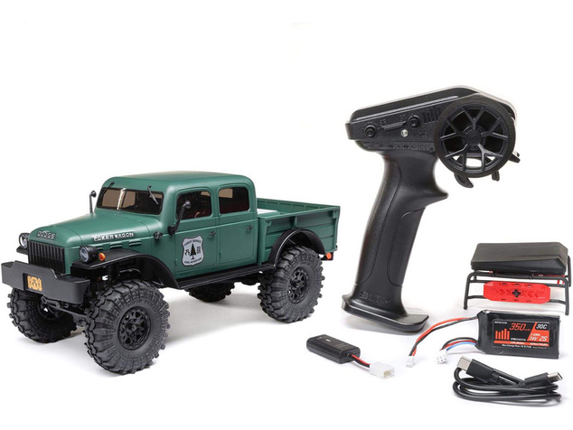 Axial SCX24 Dodge Power Wagon 1940 1:24 4WD oranžový