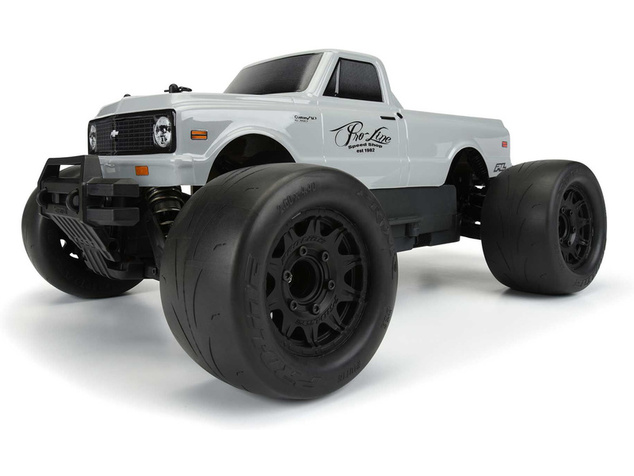 Pro-Line karoséria 1:10 Chevrolet C-10 1972 šedá (Stampede, Granite)