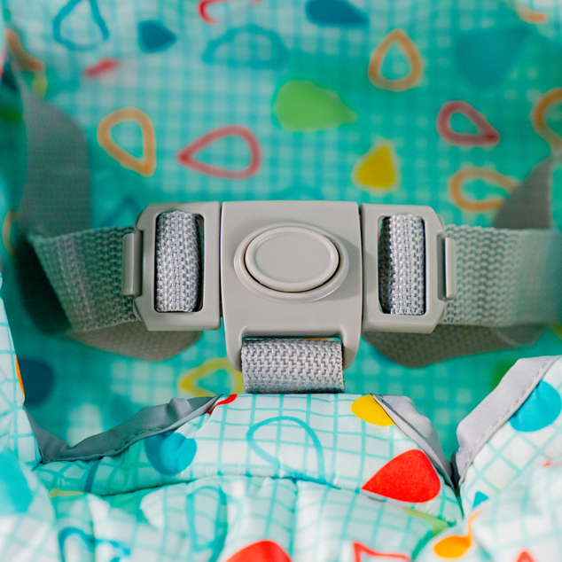 BRIGHT STARTS Siège d'apprentissage avec jouets prêt pour le voyage Learn-to-Sit™, 4m+