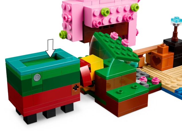 LEGO® Minecraft® 21260 Garten mit blühenden Kirschbäumen