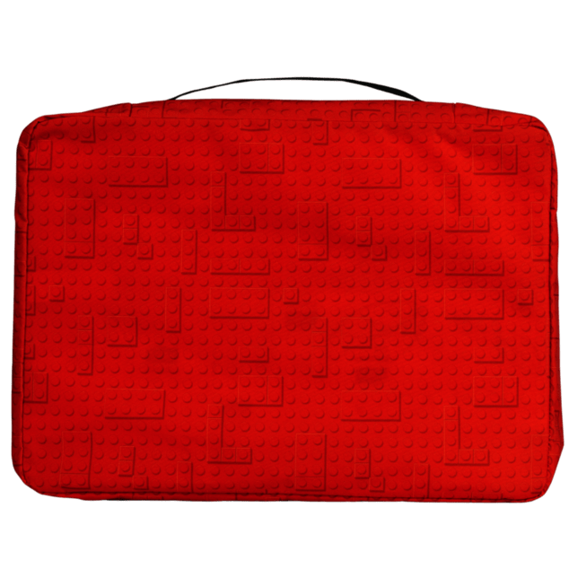 LEGO Brick Dots Red - juego de organizadores de viaje, 3 piezas