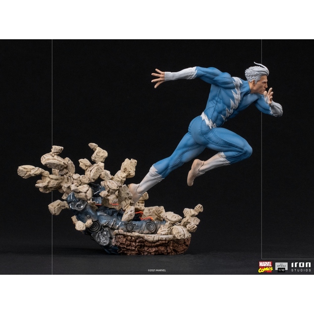 Iron Studios Marvel - Quicksilver Szobor Művészeti Skála 1/10
