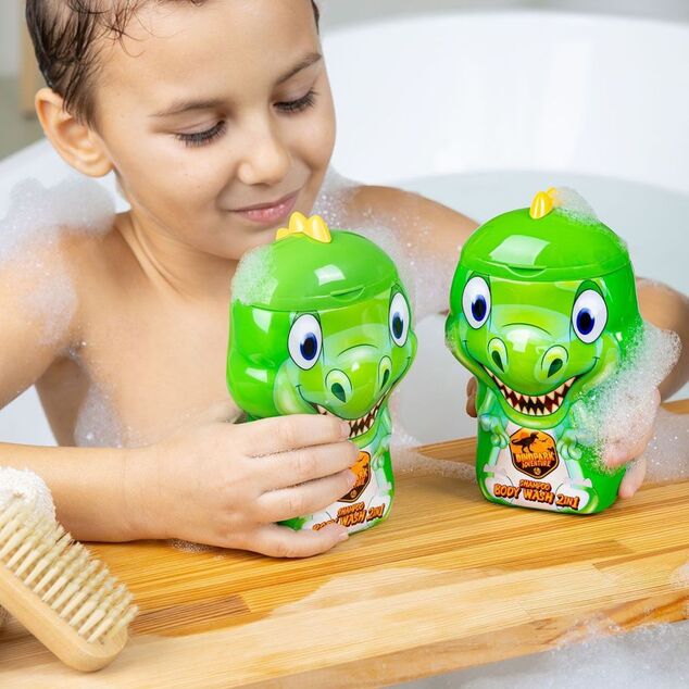 ACCENTRA 2 az 1-ben Sampon/Zuhanyzselé DINOPARK ADVENTURE Alma 400ml