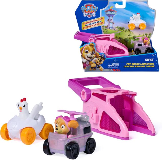 Spin Master Paw Patrol Vystrelovacie vozidlo Skye