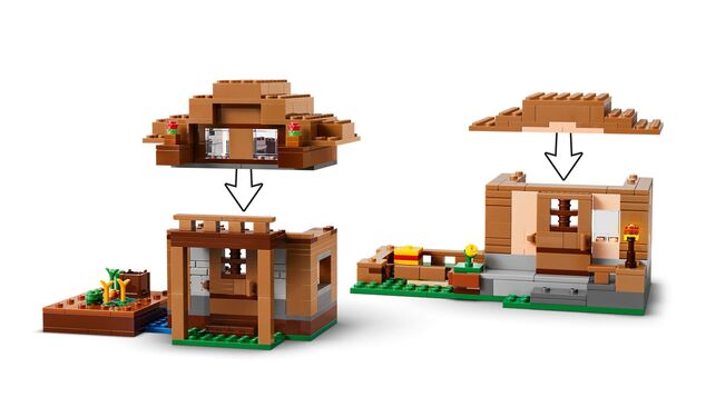LEGO® Minecraft™ 21596 Útok Mága na dedinu