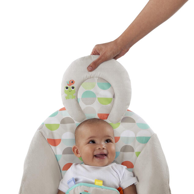 Lehátko vibrujúce s melódiou Happy Safari 0m+, do 9kg, 2018