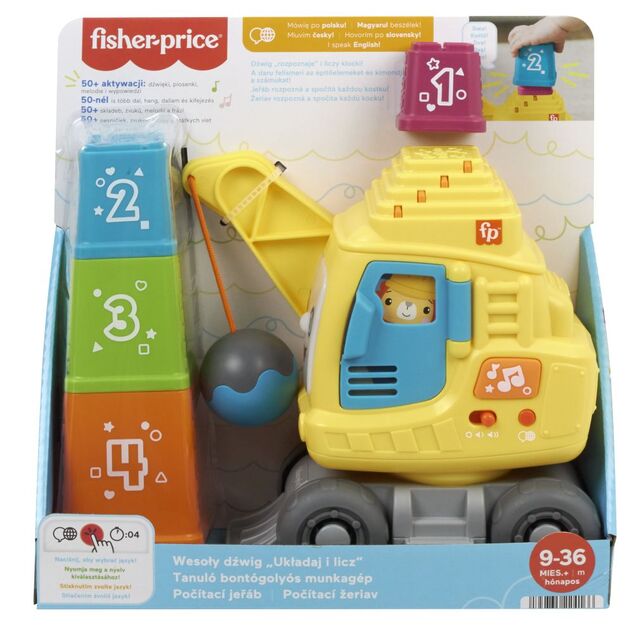 Fisher Price Hovoriaci žeriav CZ/SK/ENG/HU/PL