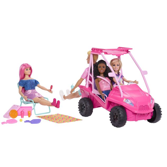 Mattel Barbie Mysteries: Beach Detectives, Buggy da spiaggia, JFV68