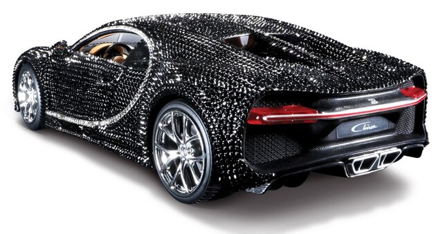Bburago 1:18 Limited Bugatti Chiron Swarowski Crystal Version