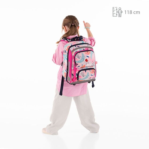 Schulaktentasche mit Blumen Topgal BEBE 22001 -