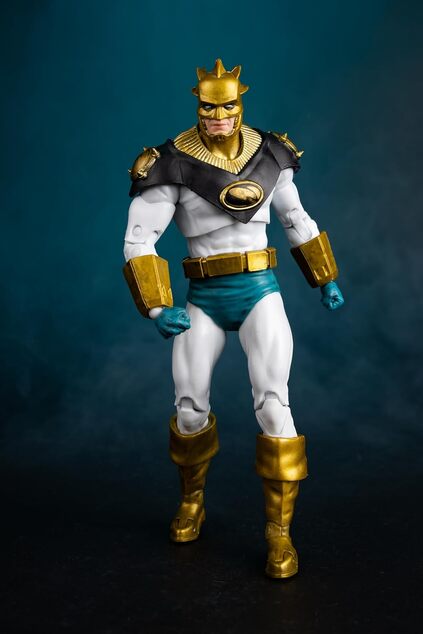 DC Multiverse Aztek (DC Classic) 7in Akciófigura McFarlane Toys Red Platinum Edition