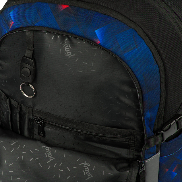 BAAGL Rucsac școlar Skate Indigo