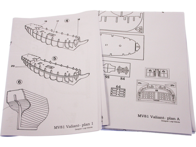 MAMOLI HMS Valiant 1762 1:66 kit