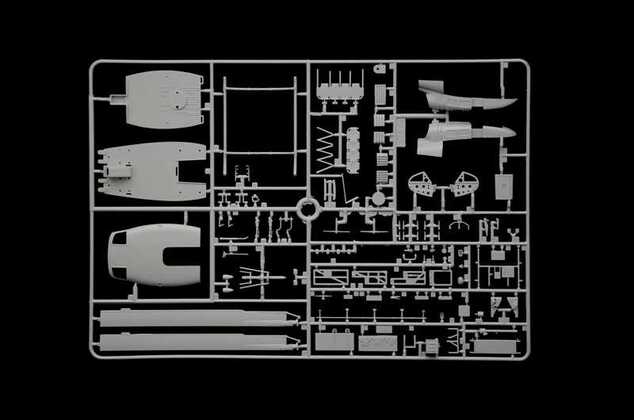 Model Kit helikopter 2845 - AB.205 / UH-1D "SAR" (1:48)
