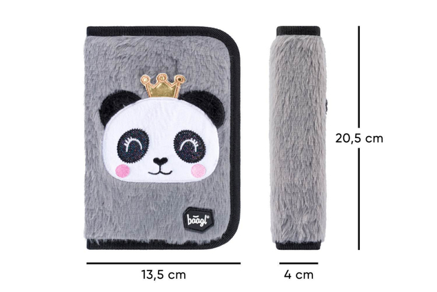 BAAGL Školský peračník jednoposchodový Panda