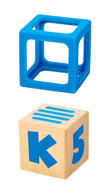 Grip-n-Stack - Blocchi di legno con silicone