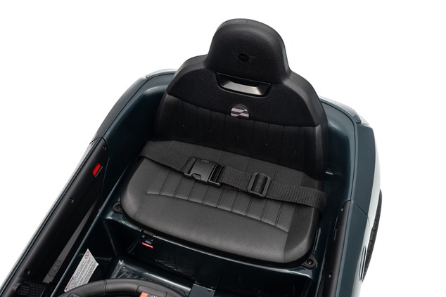 Elektrické autíčko BMW Mini Cooper 12V, čierne, USB Vstup s Bluetooth pripojením na MP3 Pr