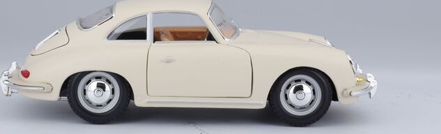Bburago 1:24 Porsche 356B Coupe (1961) Elfenbein