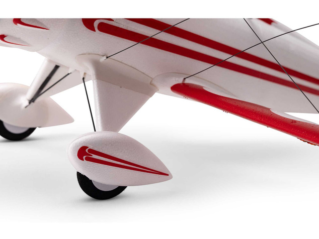 E-flite Waco 0.55m SAFE Select BNF Basic biele