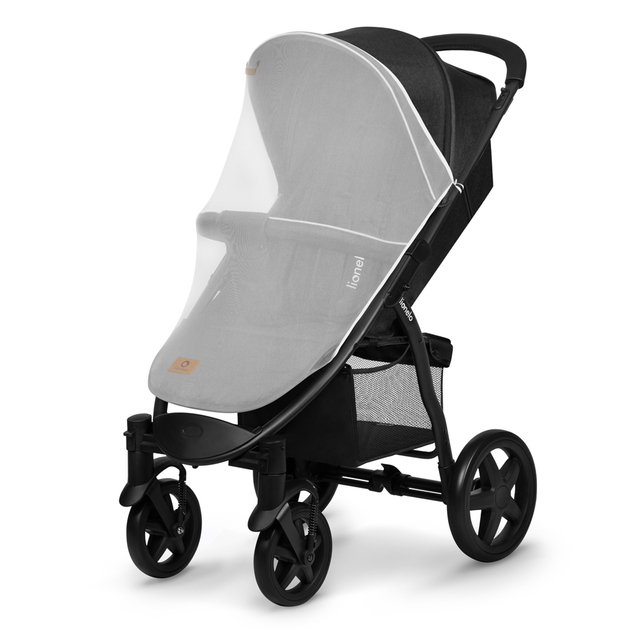 Lionelo Kočík športový Annet Plus Black Carbon