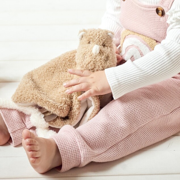 NATTOU Maznáčik plyšový maxi Teddy medvedík 28 x 28 cm