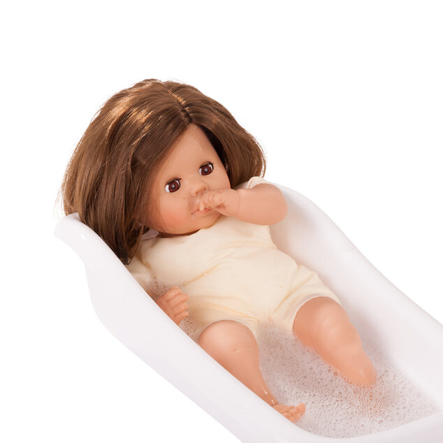 Götz Baby Sleepy Aquini Brünett 33cm
