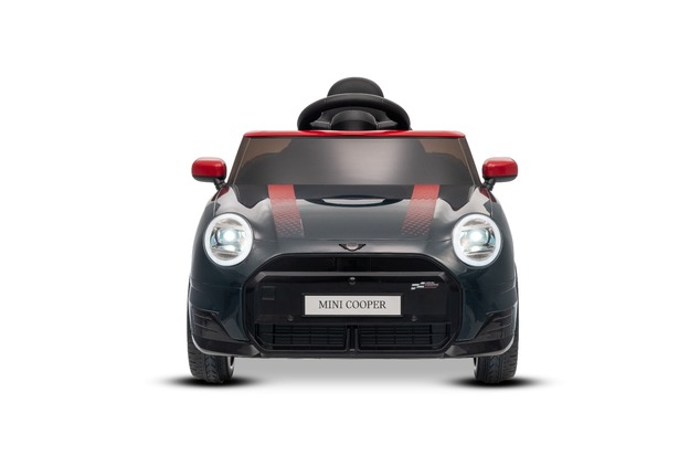 Elektrické autíčko BMW Mini Cooper 12V, čierne, USB Vstup s Bluetooth pripojením na MP3 Pr
