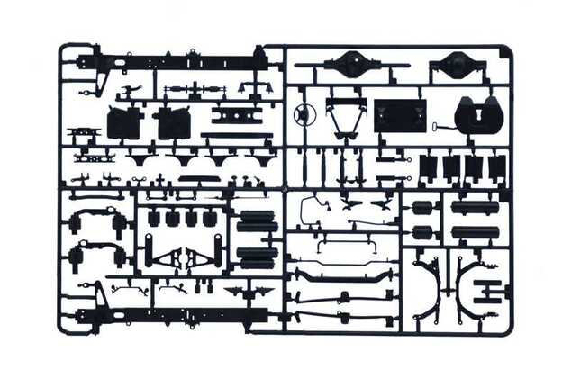 Model Kit tovornjak 3905 - Mercedes Benz Actros MP4 Gigaspace (1:24)