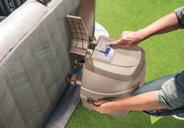 Nafukovacia vírivka INTEX 28446 Pure Spa Chevron Deluxe