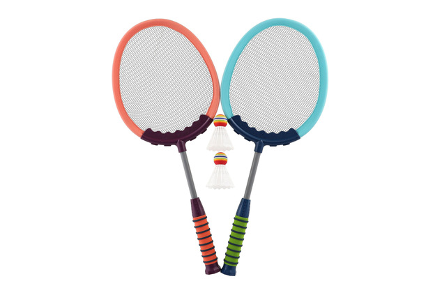Sada badminton 2 rakety,  60cm 2 ks košíček