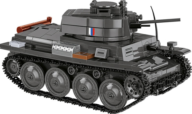 Cobi 2666 World War II Panzer 38(t)/ČKD LT vz. 38, 2v1, 1:28, 705 k, 1 f