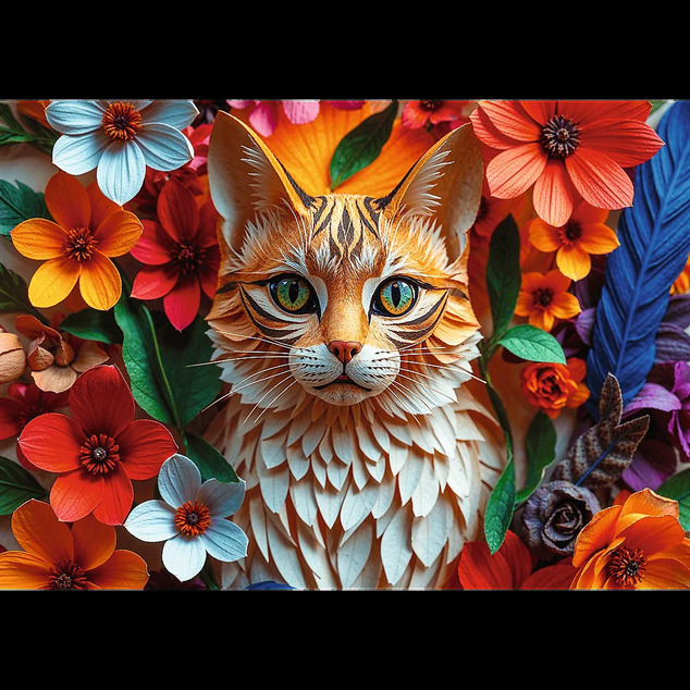 Trefl Puzzle 1000 Katze