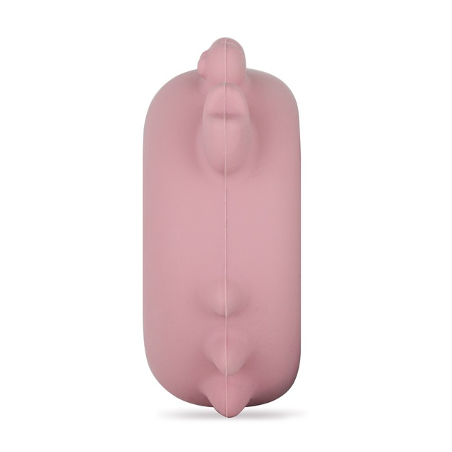 PETITE&amp;MARS Teplomer silikónový digitálny do vody Crab Caleb Dusty Rose 0m+