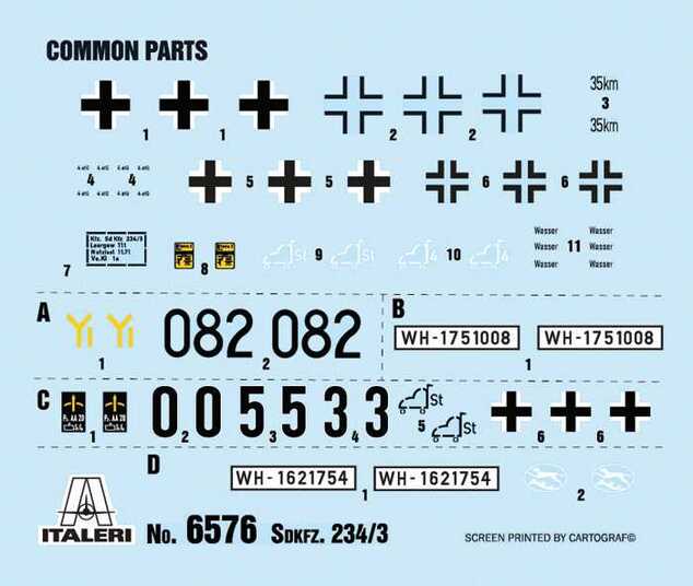 Model Kit military 6756 - Sd. Kfz. 234/3 (1:35)