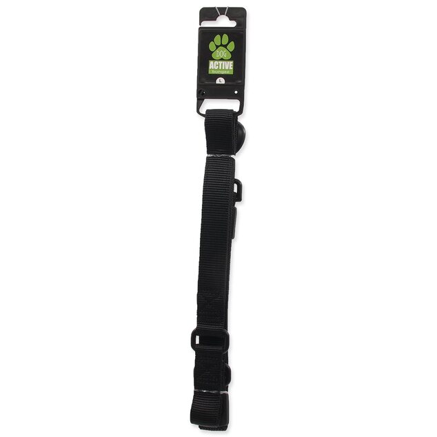 Vodítko Active Dog Bungee Neoprene L čierne 2,5x120cm