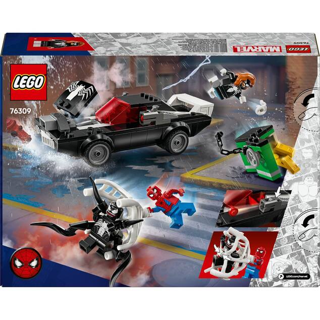 LEGO® Marvel 76309 Spider-Man vs. Venomov výkonný športiak