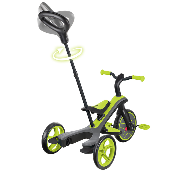 Globber Kinder-Dreirad 4in1 - Limettengrün