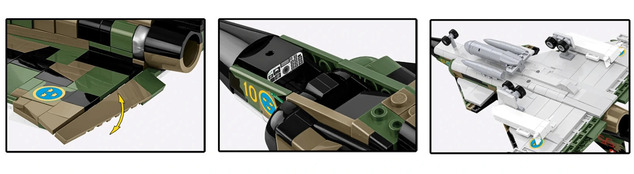 Cobi 5911 Armed Forces SAAB AJS37 VIGGEN, 1:48, 910 k