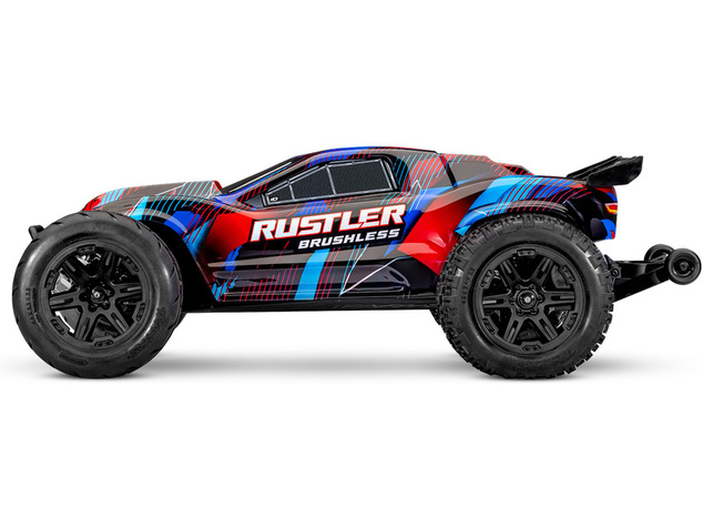 Traxxas Rustler 1:10 VX3 RTR čierny