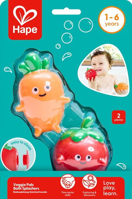 Veggie Pals Schizzi da Bagno
