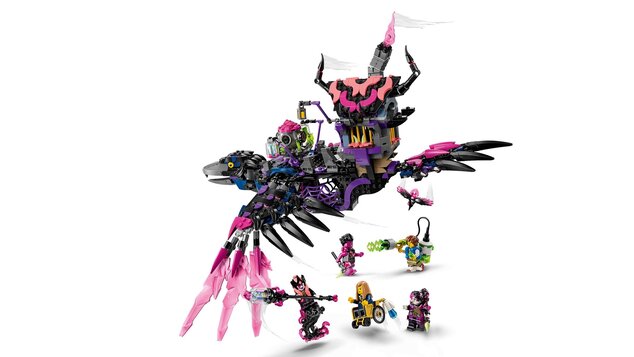 LEGO® DREAMZzz™ 71478 Niebelungenhexe und ihr Mitternachtskrähe