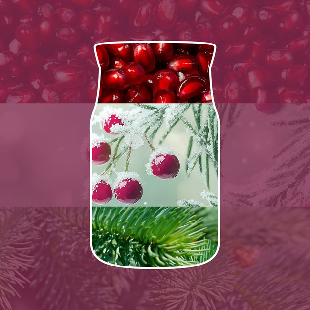 YC Signature Kerze Groß Sparkling Winterberry