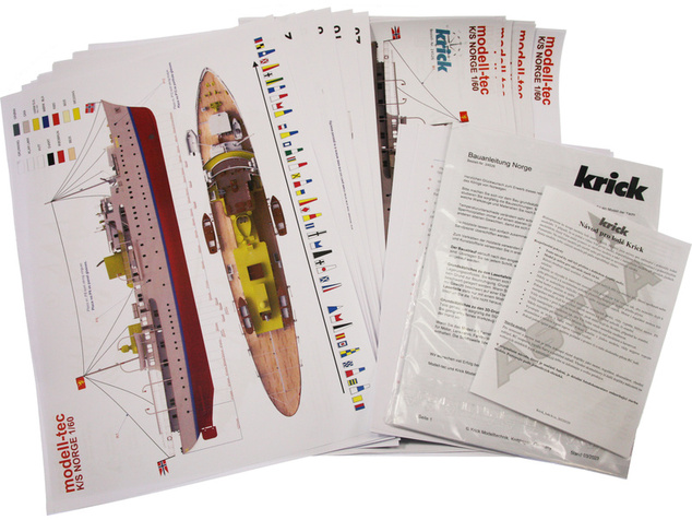 Modell-Tec Kongespiet Norge 1:60 kit