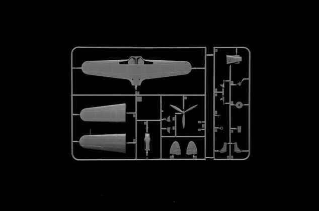Model Kit letadlo 1481 - MC.202 Folgore Aces (1:72)