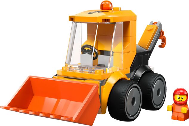 LEGO® City 60483 Autíčka – Stavebný nakladač