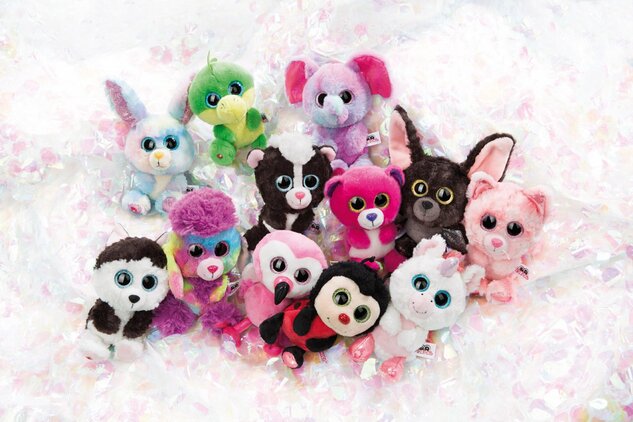 NICI Glubschis peluche Poodle Party 15cm
