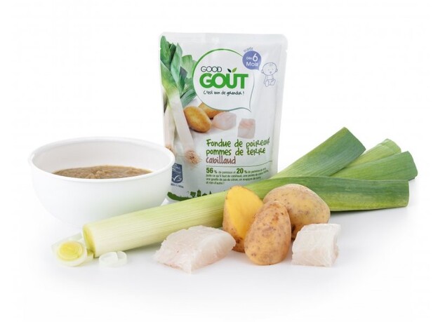 GOOD GOUT BIO Pór so zemiakmi a treskou 190 g