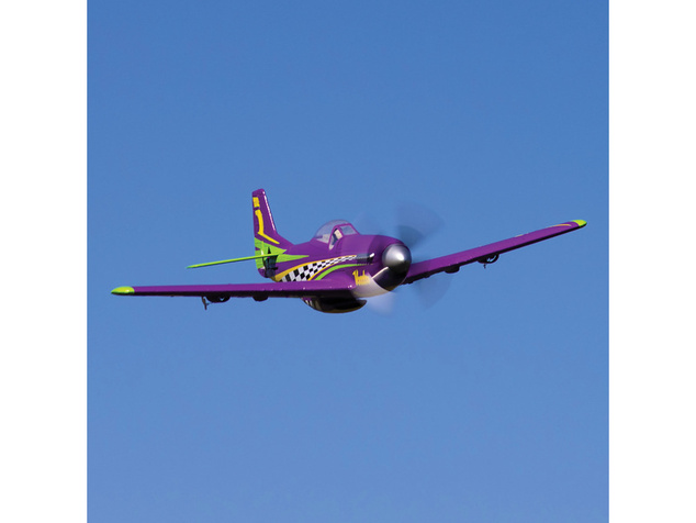 E-flite P-51D Voodoo 0.44m SAFE Select BNF Basic