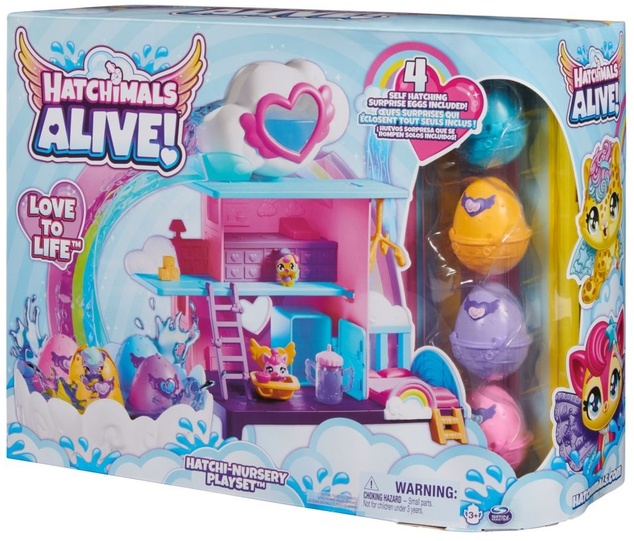 Hatchimals set za igru dugin svijet / izleganje u vodi