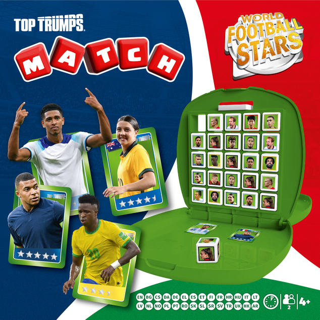 Joc de societate Match stelele fotbalului World Football Stars